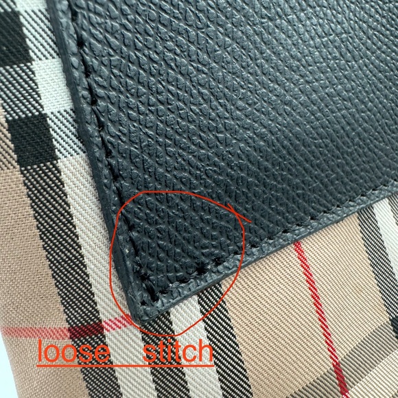 100% Authentic Burberry Nova Check Tote Bag - Picture 8 of 12